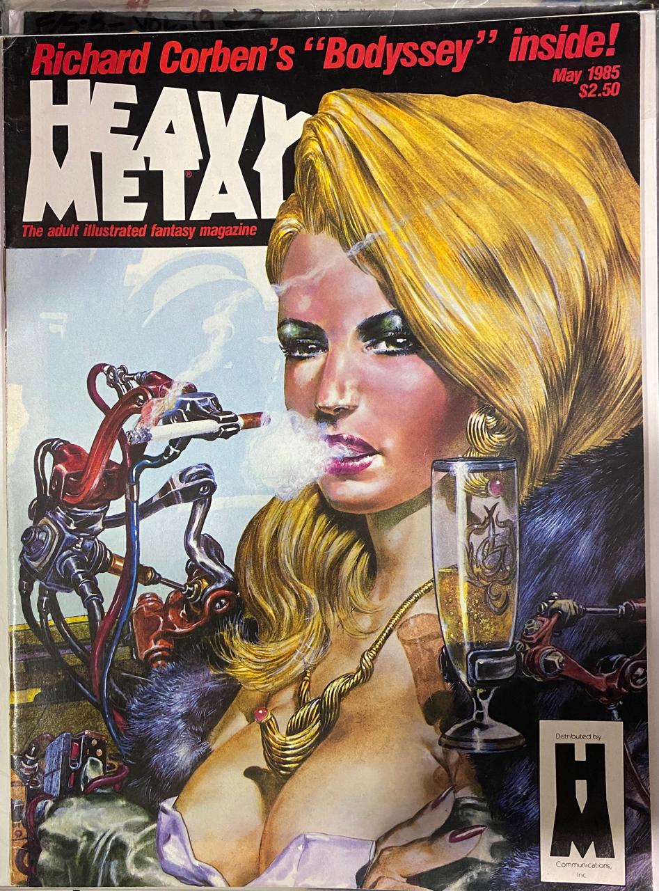 HEAVY METAL MAGAZINE May 1985 - Vol. 9 N°2 - Revista