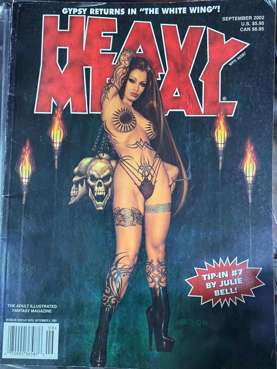 HEAVY METAL MAGAZINE September 2002 - Vol.26 N°4 - Revista