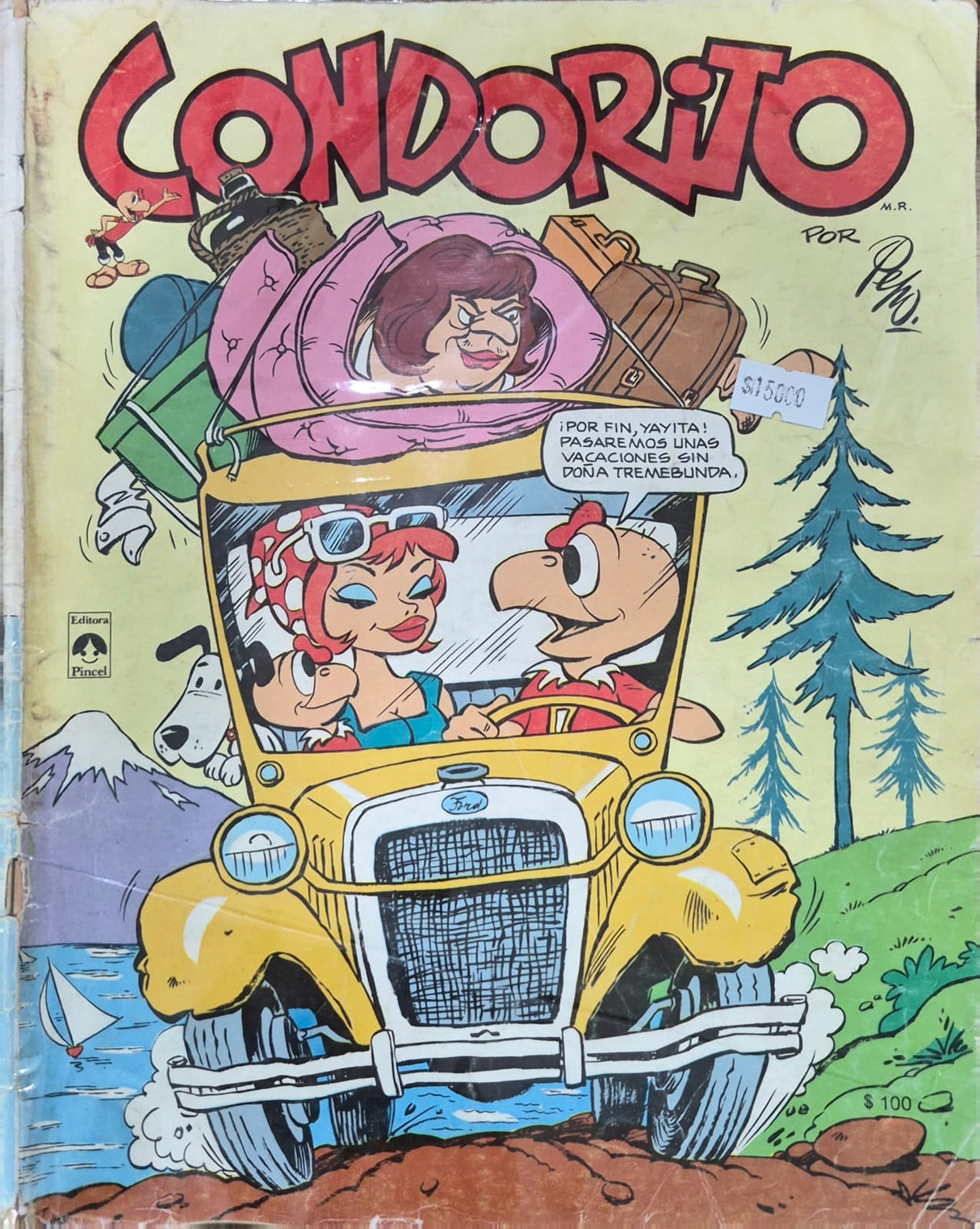 CONDORITO - "VACACIONES SIN DOÑA TREMEBUNDA" - Revista