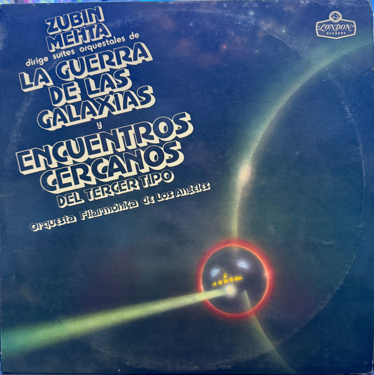 Zubin Mehta  Zubin Mehta Conducts Los Angeles Philharmonic Orchestra ? Encuentros Cercanos del Tercer Tipo y La Guerra de las Galaxias - Vinilo
