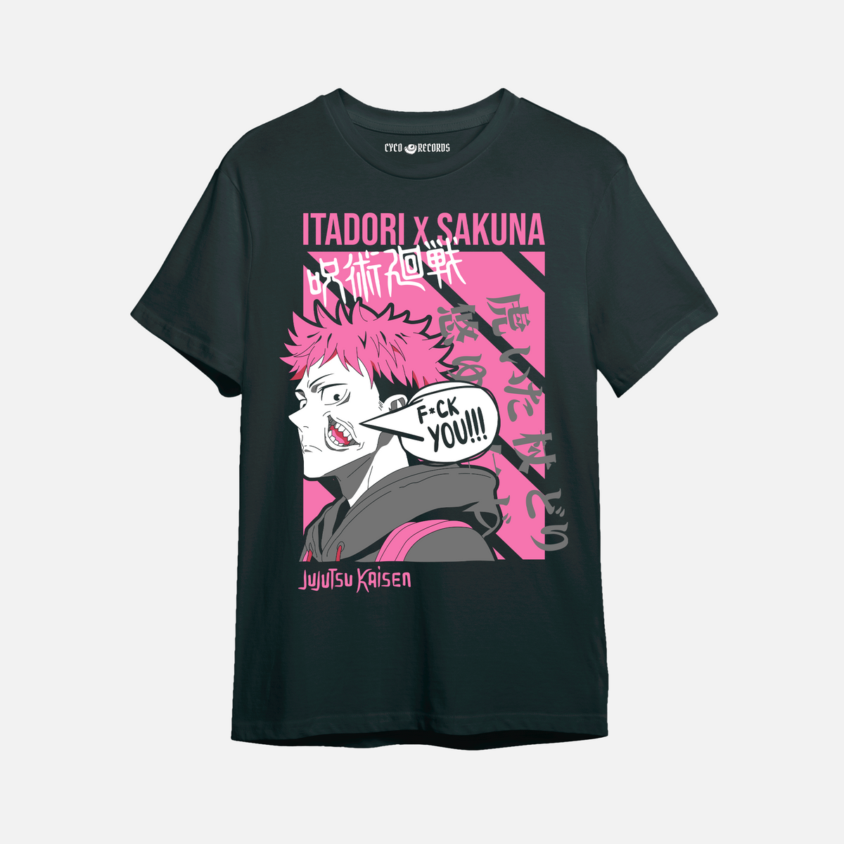 Jujutsu Kaisen - Itadori Fck you - Polera