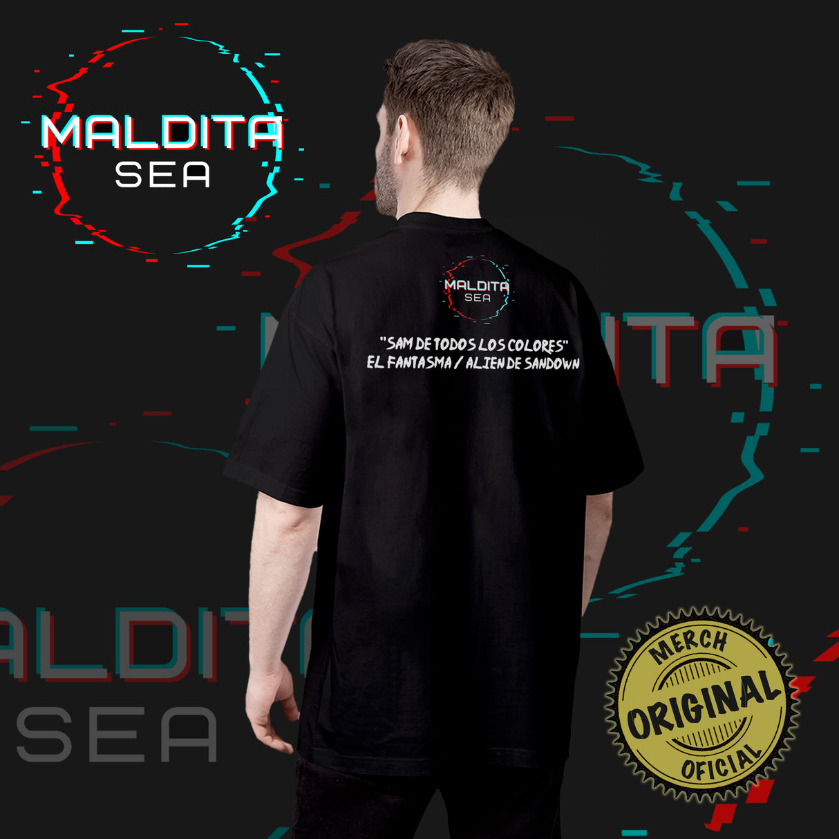 Sam de Todos los Colores - Maldita Sea - Polera