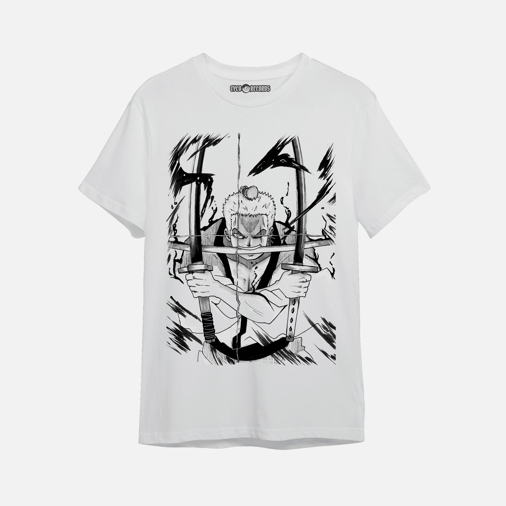 Mekanel - Zoro - Polera Blanca – Cyco Records