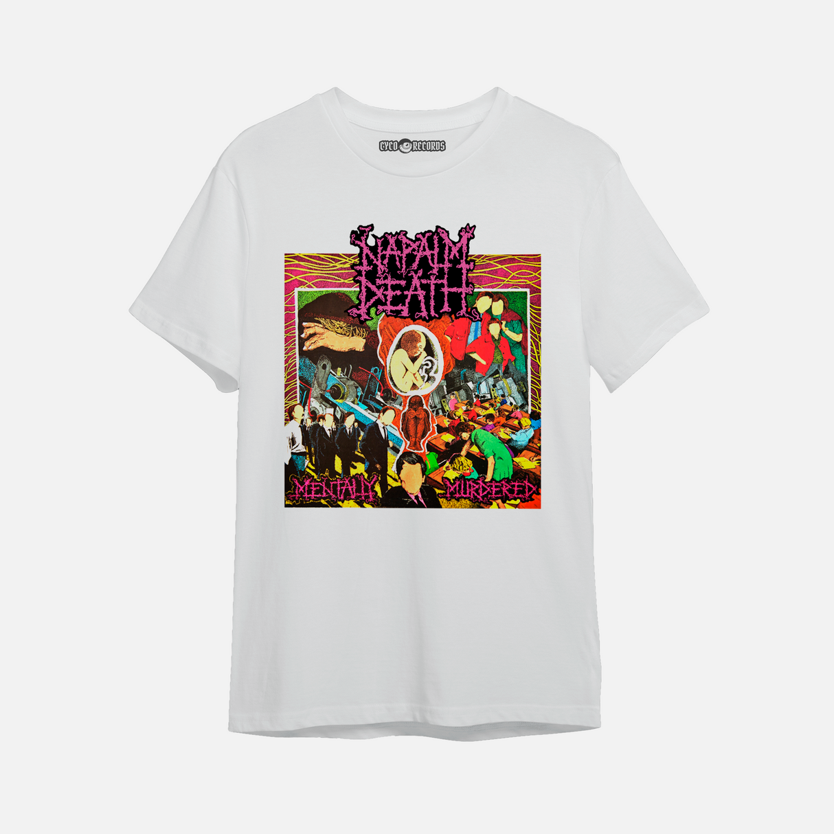 Napalm Death - Mentally Murdered - Polera