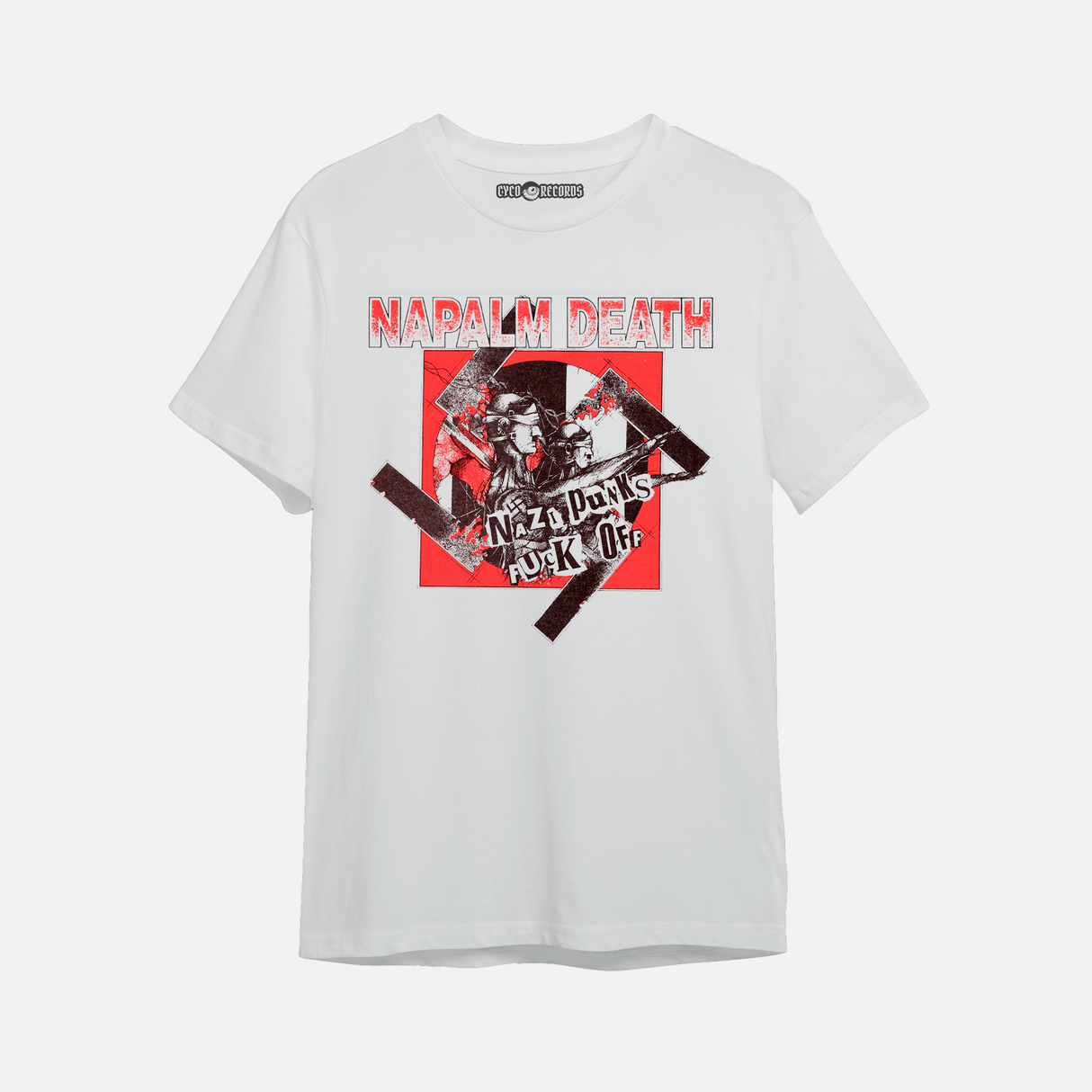 Napalm Death - Nazi Punks F.ck Off - Polera