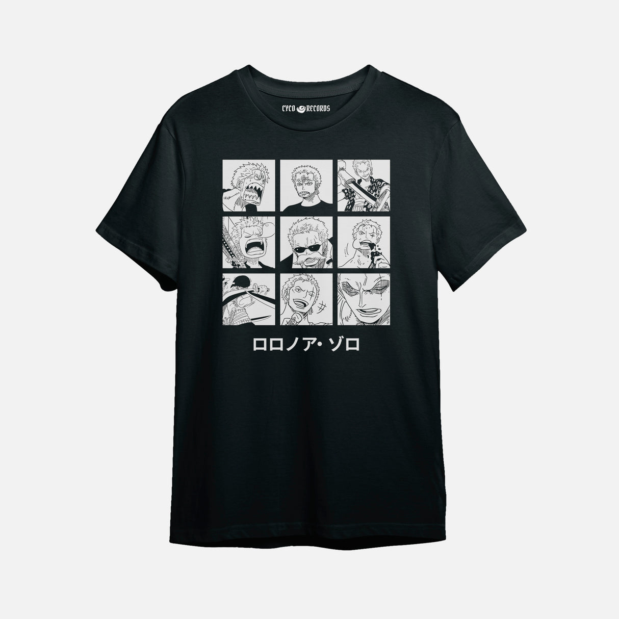 One Piece - Zoro Caras - Polera