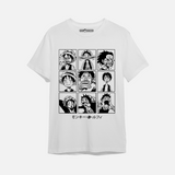 One Piece - Luffy Caras - Polera