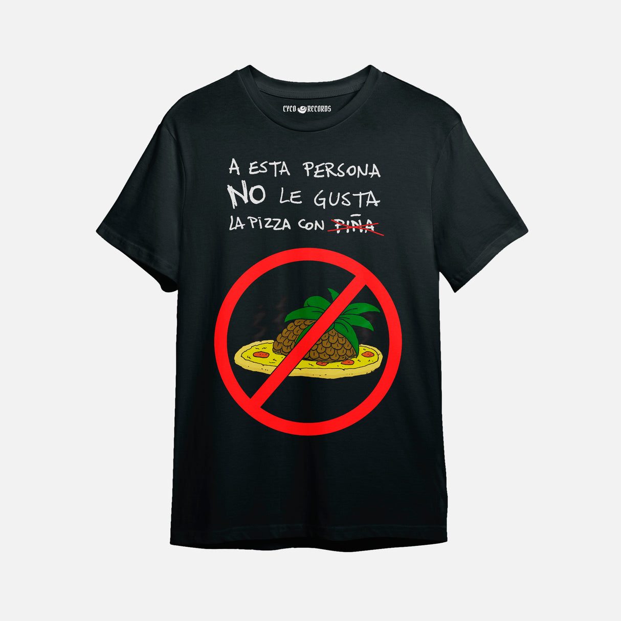 Pizzamutante - Pizza con Piña - Polera