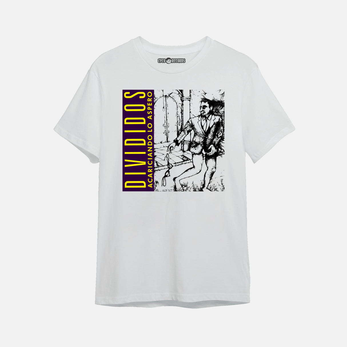 DIVIDIDOS - ACARICIANDO LO ASPERO - Polera