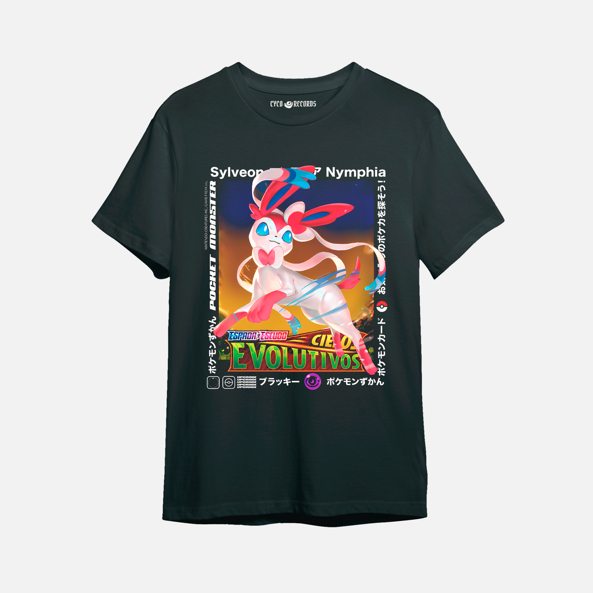 Pokemon - Sylveon Evolution Skyes - Polera