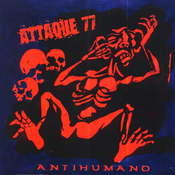 Attaque 77 – Antihumano - CD Usado Primera Edición