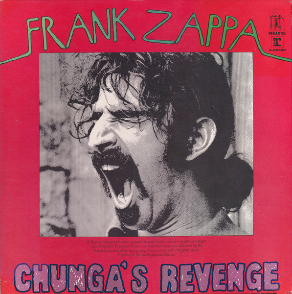 Frank Zappa – Chunga's Revenge - Vinilo Japonés (Sin Obi) Usado