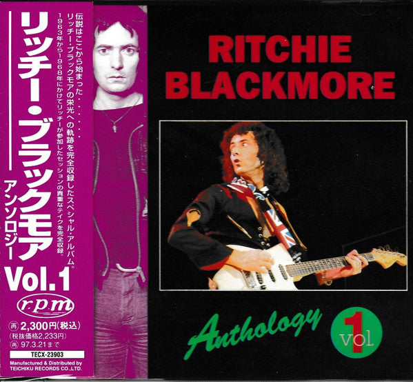 Ritchie Blackmore – Anthology Vol.1 - Cd Japones
