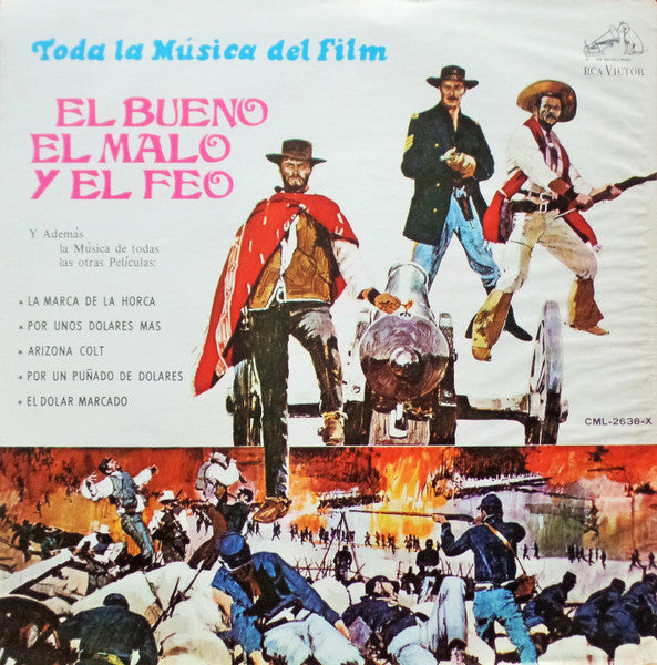 Los Sonny's – El Bueno, El Malo Y El Feo - Vinilo de epoca edición Chilena