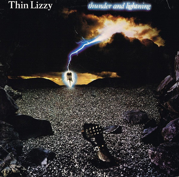 Thin Lizzy – Thunder And Lightning - Vinilo Japones