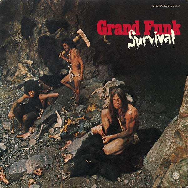Grand Funk Railroad – Survival - Vinilo Japonés