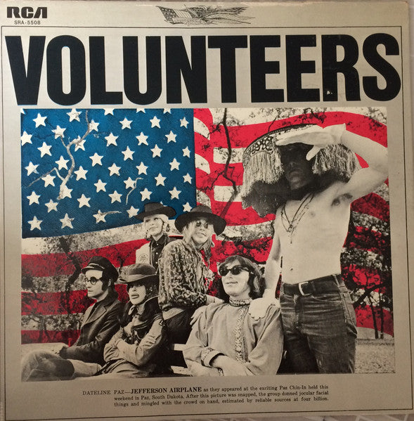 Jefferson Airplane – Volunteers - Vinilo Japonés (Sin Obi)