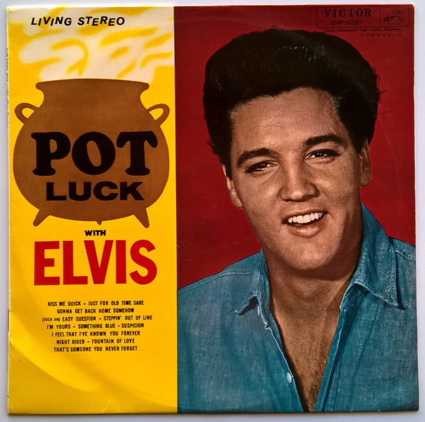 Elvis Presley – Pot Luck - Vinilo Japones (Sin Obi)