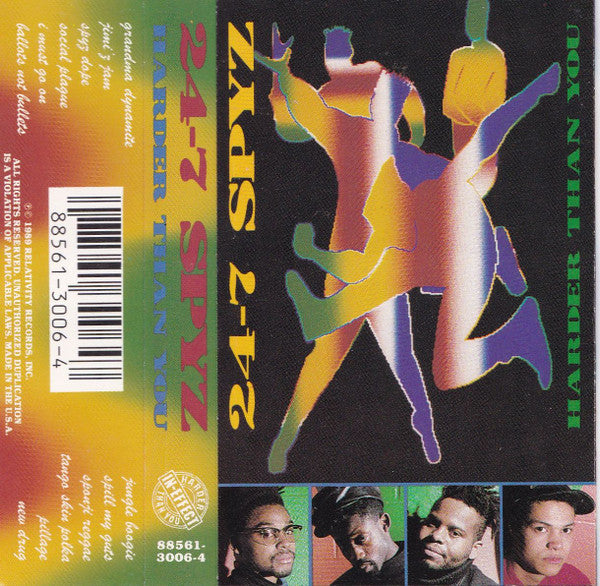 24-7 Spyz – Harder Than You - Cassette