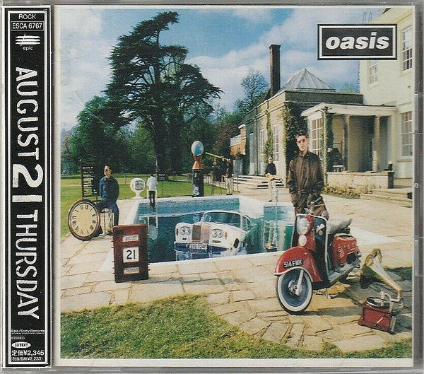 Oasis  – Be Here Now - CD Japonés