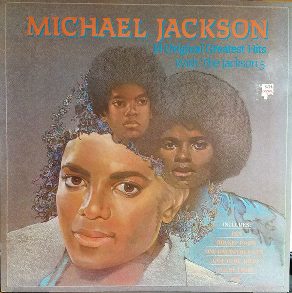 Michael Jackson  14 Original Greatest Hits With The Jackson 5 - Vinilo