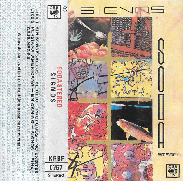 Soda Stereo  Signos - Cassette