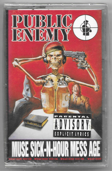 Public Enemy  Muse Sick-N-Hour Mess Age - Cassette