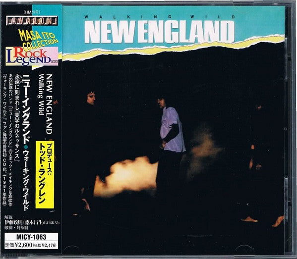 New England – Walking Wild - Cd Japones Oferta