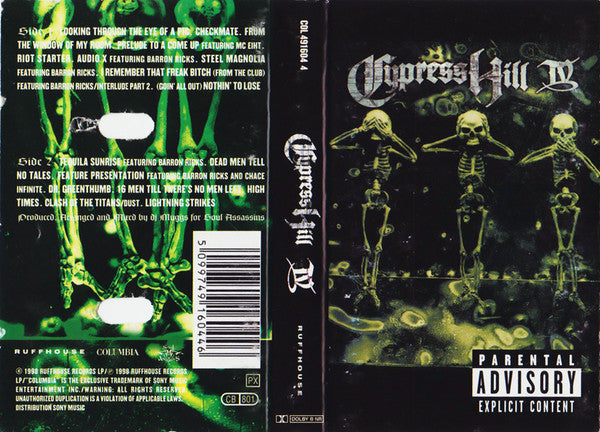 Cypress Hill – IV - Cassette