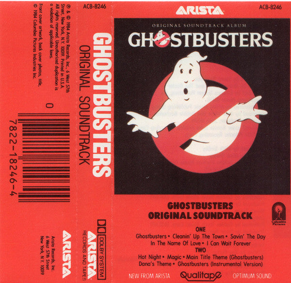 Various  Ghostbusters (Original Soundtrack) - Cassette