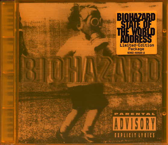 Biohazard – State Of The World Address - Cd