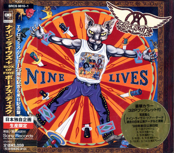 Aerosmith – Nine Lives  - Cd Japones