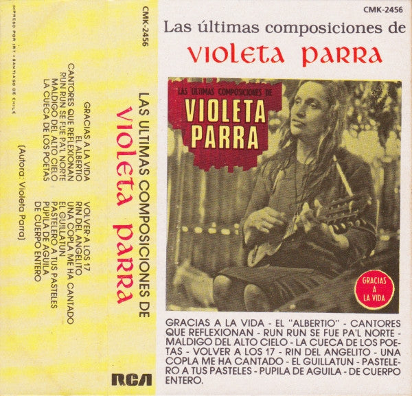 Violeta Parra – Las Últimas Composiciones de Violeta Parra - Cassette