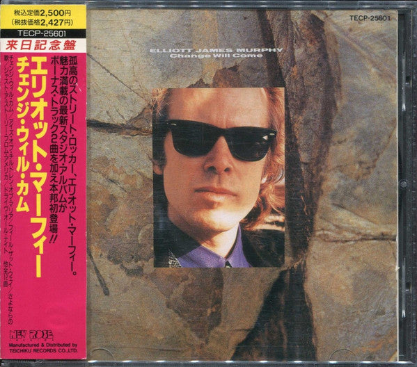 Elliott James Murphy – Change Will Come CD Japones Oferta