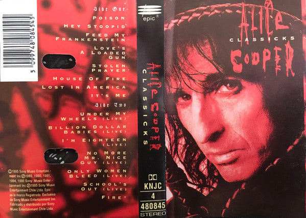 Alice Cooper – Classicks - Cassette