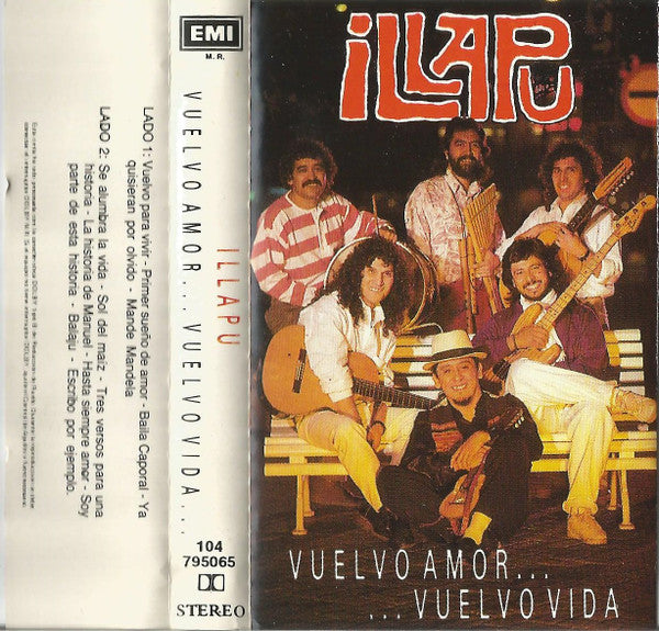 Illapu – Vuelvo Amor... Vuelvo Vida - Cassette