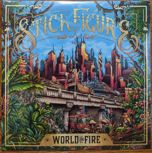 Stick Figure – World On Fire - Vinilo Doble - Nuevo