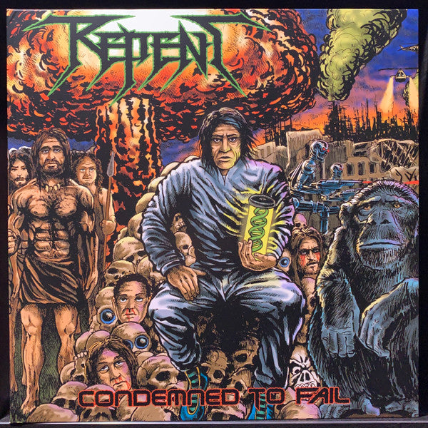 Repent  Condemned To Fail - Vinilo Simple - Nuevo