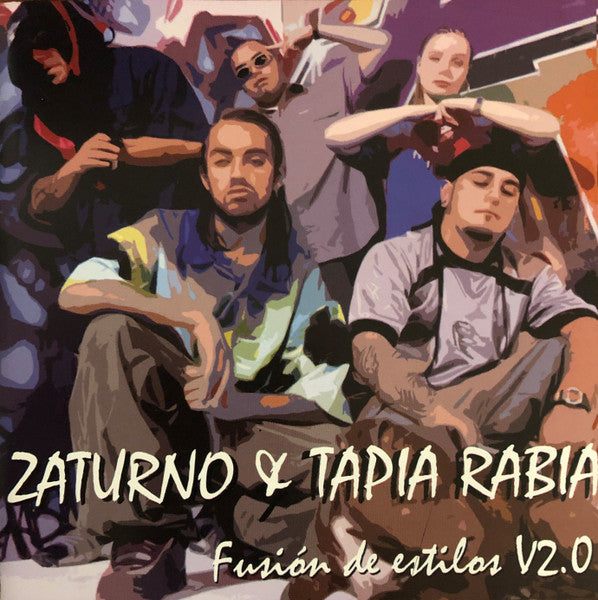 Zaturno & Tapia Rabia – Fusion De Estilos V2.0 - CD DE EPOCA EDICIÓN CHILENA
