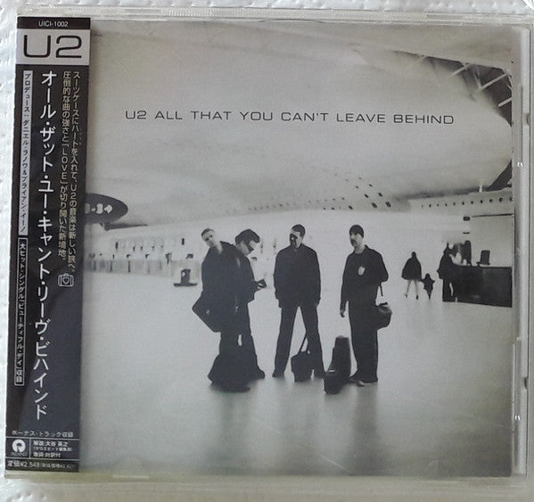 U2 – All That You Can't Leave Behind - CD