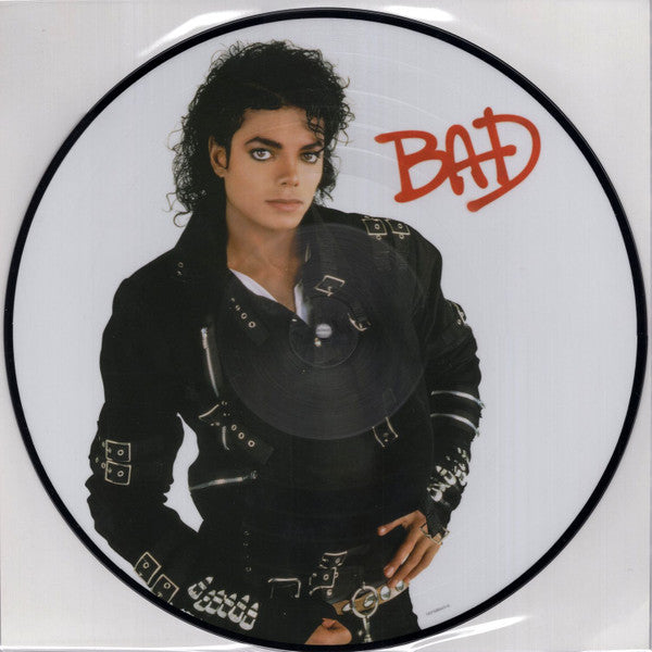 Michael Jackson  Bad - Vinilo Simple - Picture Disc - Nuevo