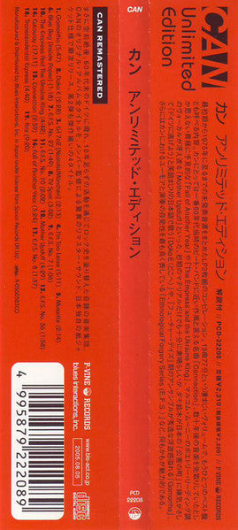 Can – Unlimited Edition - CD Japonés (Con Obi)