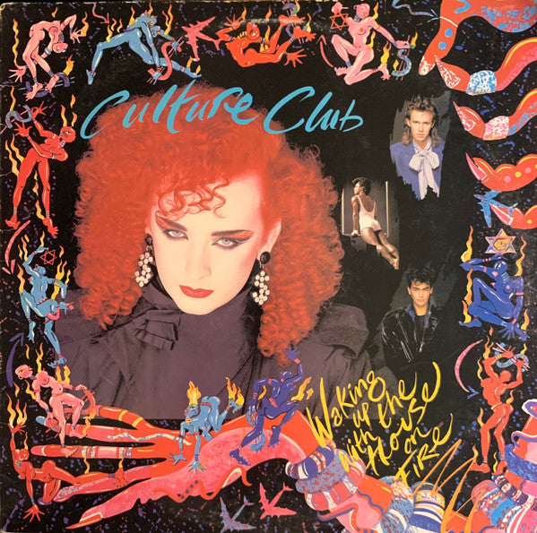 Culture Club  Waking Up With The House On Fire - Vinilo Usado