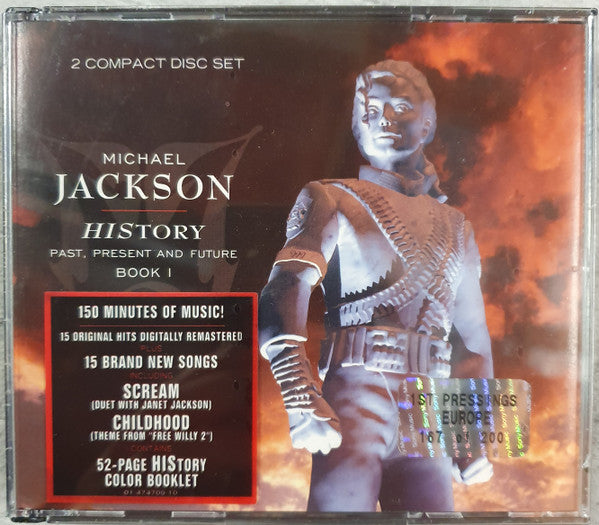 Michael Jackson – HIStory - Past, Present And Future - Book I - CD