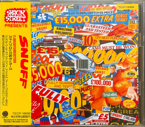 Snuff – Flibbiddydibbiddydob - CD JAPONES