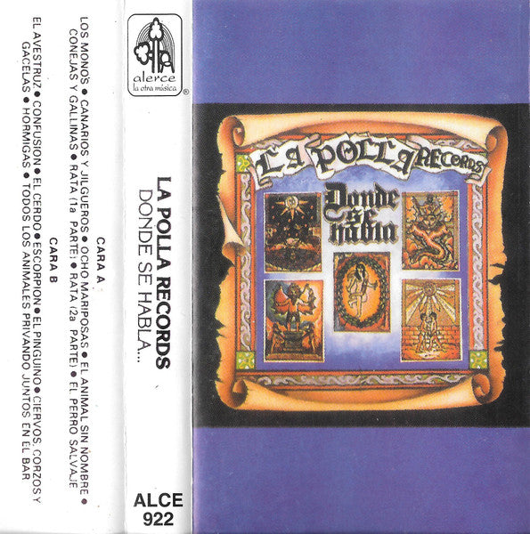 La Polla Records  Donde Se Habla - Cassette