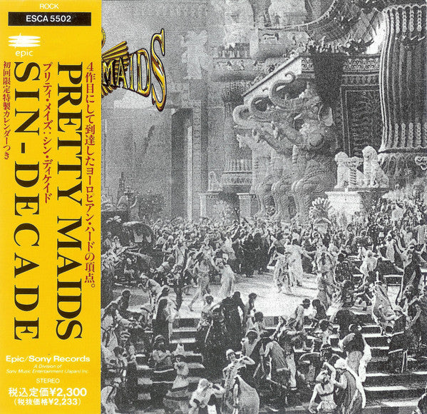 Pretty Maids – Sin-Decade - CD JAPONES OFERTA
