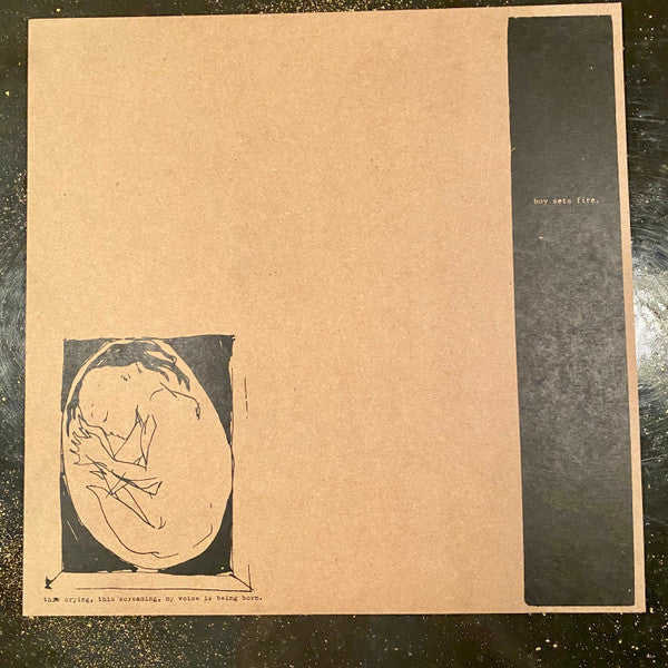 Boy Sets Fire.– This Crying, This Screaming, My Voice Is Being Born. - Vinilo Simple - Nuevo