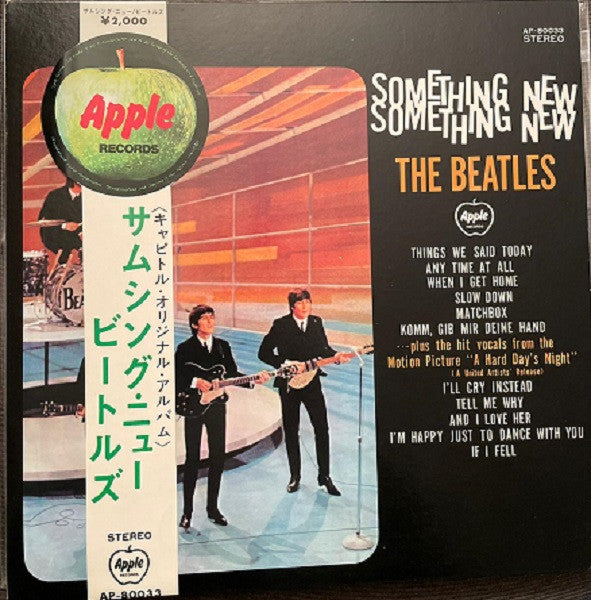 The Beatles – Something New - Vinilo Japonés (Con Obi)