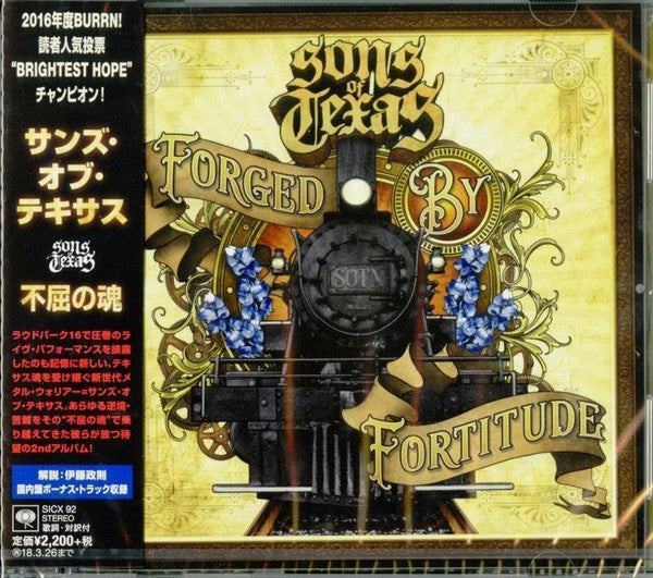 Sons Of Texas – Forged By Fortitude CD Japones